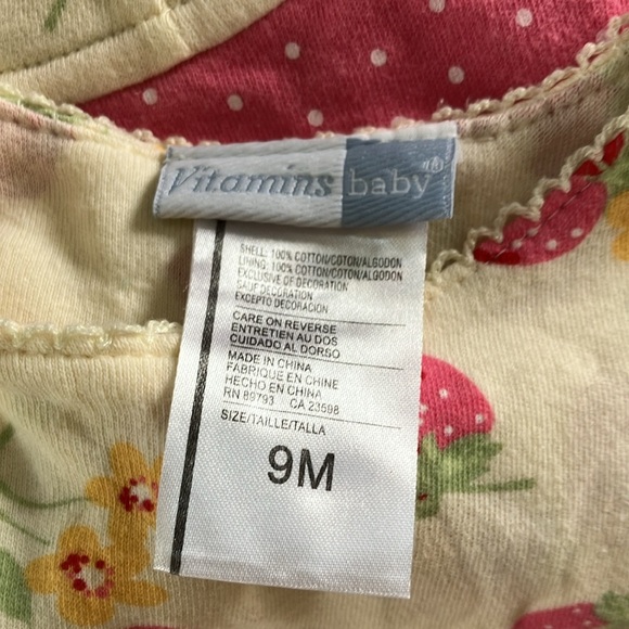 Strawberry Girl Baby Outfit. - Picture 4 of 4